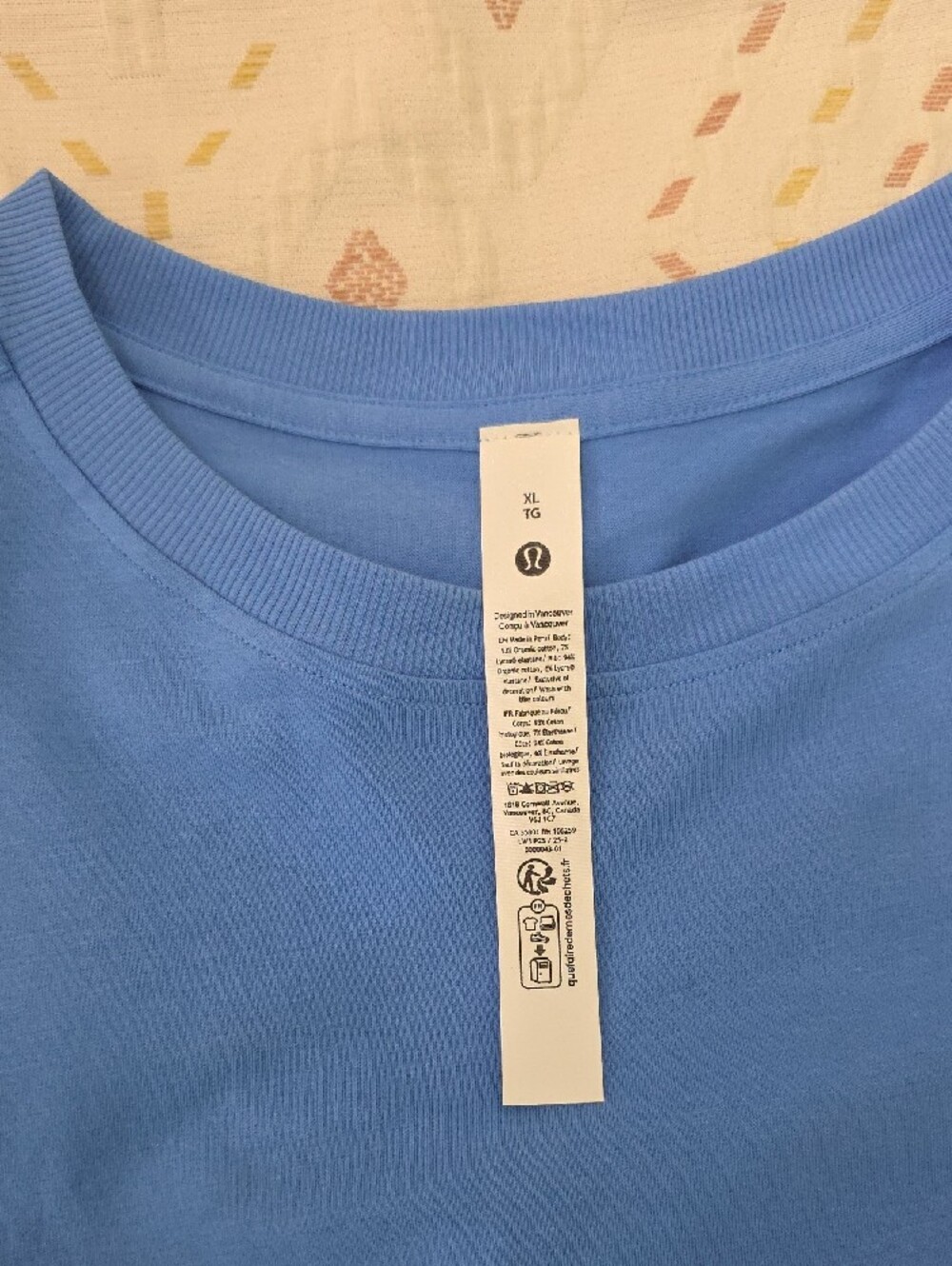 Lululemon Cropped Tee - Picture 2 of 2